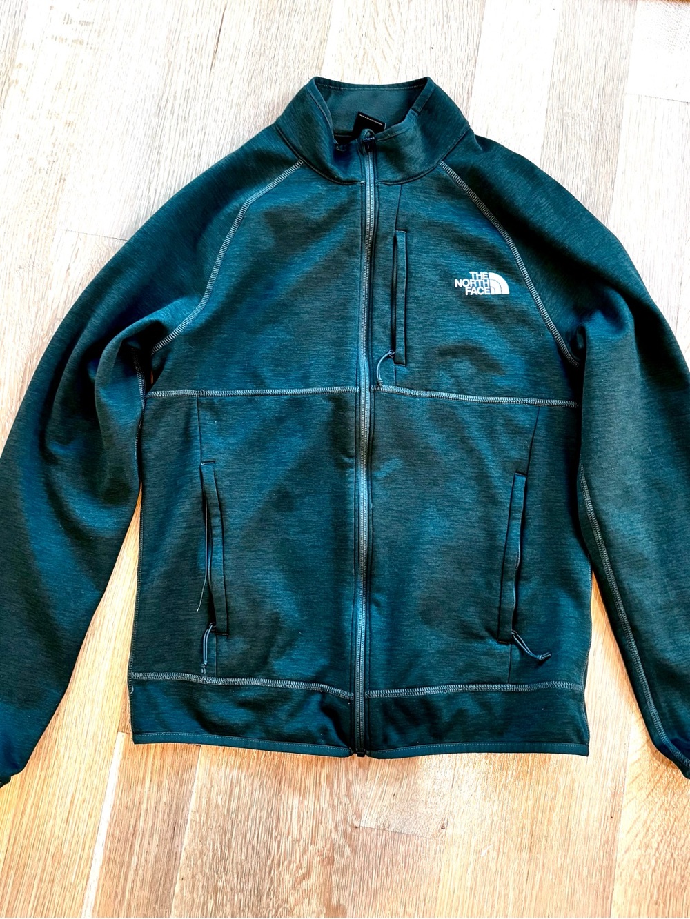 The North Face Men's Forest Green Full-Zip Canyonlands Performance Jacket